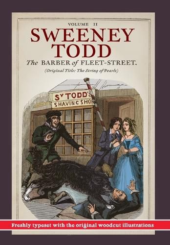 Cover image for Sweeney Todd, The Barber of Fleet-Street; Vol. II: Original title: The String of Pearls