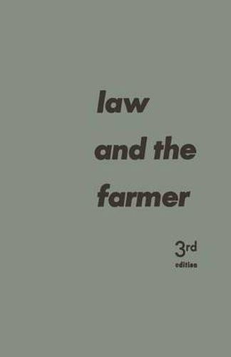 Cover image for Law and the Farmer