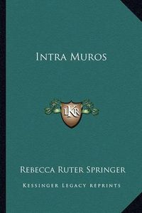 Cover image for Intra Muros