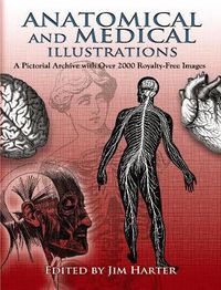 Cover image for Anatomical and Medical Illustrations: A Pictorial Archive with Over 2000 Royalty-Free Images
