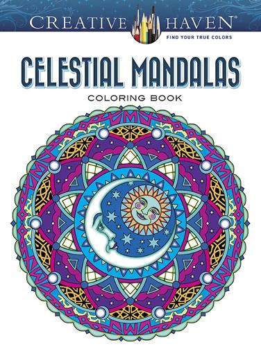 Cover image for Creative Haven Celestial Mandalas Coloring Book