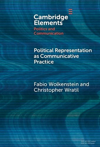 Cover image for Political Representation as Communicative Practice