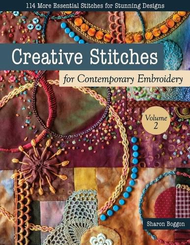 Cover image for Creative Stitches for Contemporary Embroidery, Volume 2