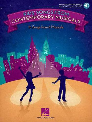 Cover image for Kids' Songs from Contemporary Musicals: 16 Songs from 8 Musicals