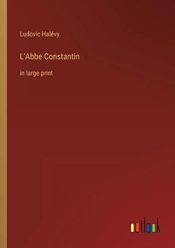 Cover image for L'Abbe Constantin