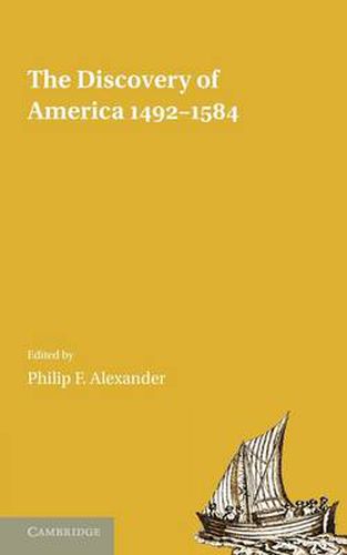 Cover image for The Discovery of America 1492-1584