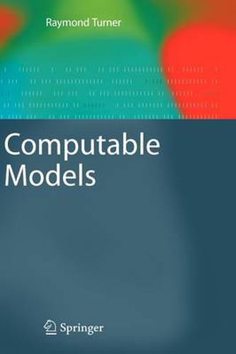 Cover image for Computable Models