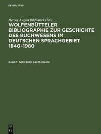 Cover image for Der Leser: 94237-102470