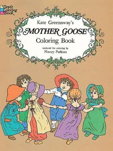 Cover image for Kate Greenaway's Mother Goose Coloring Book