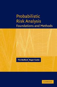 Cover image for Probabilistic Risk Analysis: Foundations and Methods