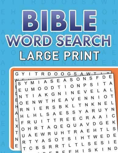 Cover image for Bible Word Searches Large Print