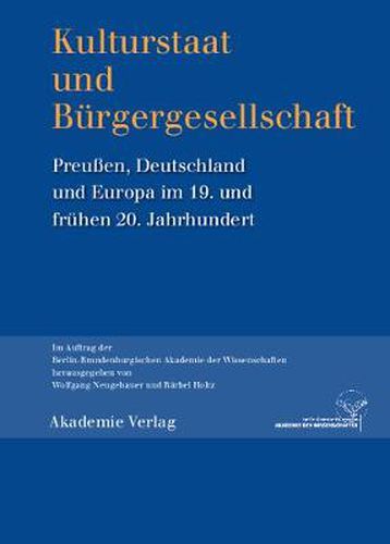 Kulturstaat und Burgergesellschaft