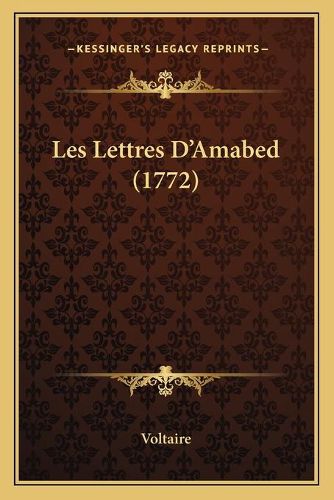 Cover image for Les Lettres D'Amabed (1772)