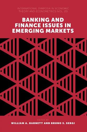 Cover image for Banking and Finance Issues in Emerging Markets