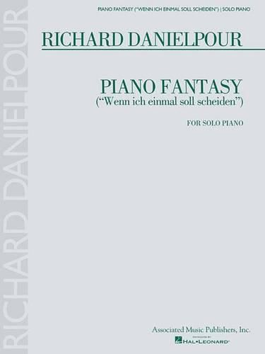 Cover image for Piano Fantasy (Wenn ich einmall soll scheiden)