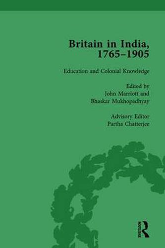 Cover image for Britain in India, 1765-1905, Volume III