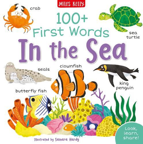 Cover image for 100+ First Words: In the Sea