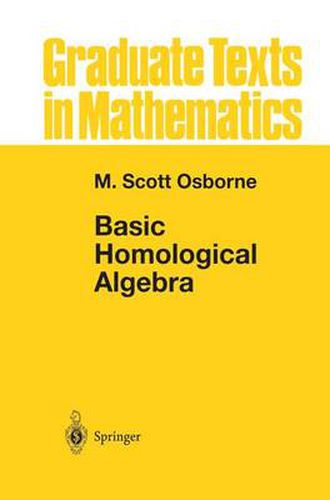 Cover image for Basic Homological Algebra