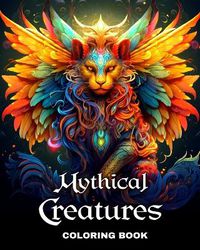 Cover image for Mythical Creatures Coloring Book