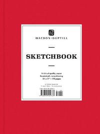 Cover image for Large Sketchbook (Ruby Red)