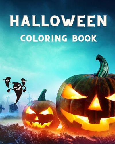 Cover image for Halloween Coloring Book