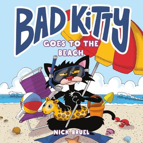 Cover image for Bad Kitty Goes to the Beach