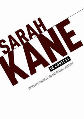 Cover image for Sarah Kane in Context