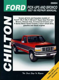 Cover image for CH Ford Pick Ups And Bronco 1980-96