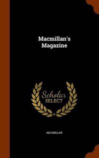Cover image for MacMillan's Magazine