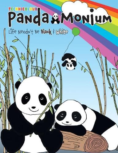 Cover image for Technicolour Panda-Monium Colouring Book