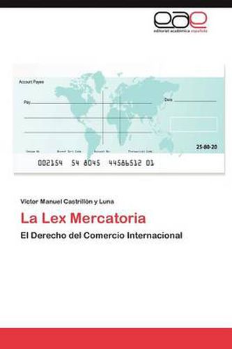 Cover image for La Lex Mercatoria