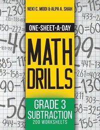 Cover image for One-Sheet-A-Day Math Drills