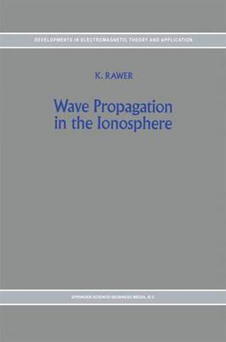 Cover image for Wave Propagation in the Ionosphere