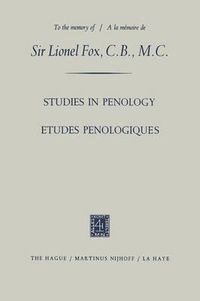 Cover image for Etudes Penologiques Studies in Penology dedicated to the memory of Sir Lionel Fox, C.B., M.C. / Etudes Penologiques dediees a la memoire de Sir Lionel Fox, C.B., M.C.