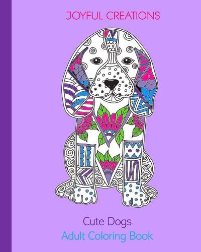 Cover image for Cute Dogs: Adult Coloring Book (US Edition)