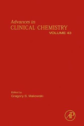 Cover image for Advances in Clinical Chemistry