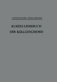 Cover image for Kurzes Lehrbuch der Kolloidchemie