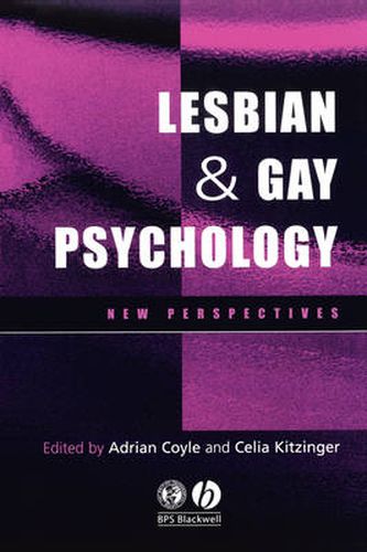 Cover image for Lesbian and Gay Psychology: New Perspectives