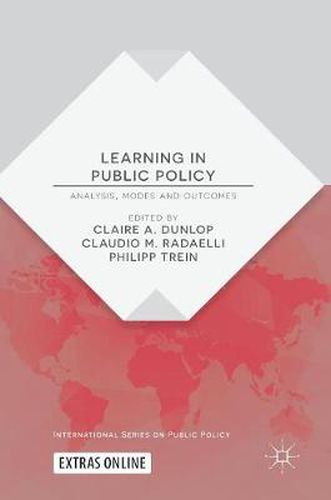 Cover image for Learning in Public Policy: Analysis, Modes and Outcomes