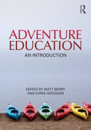 Cover image for Adventure Education: An Introduction