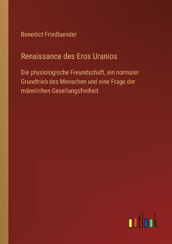 Cover image for Renaissance des Eros Uranios