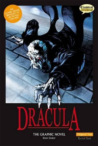 Cover image for Dracula The Graphic Novel Original Text