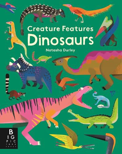 Cover image for Creature Features: Dinosaurs