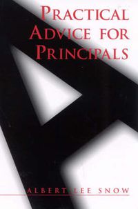 Cover image for Practical Advice for Principals