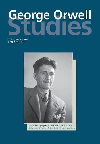 Cover image for George Orwell Studies Vol.2 No.2