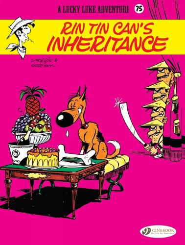 Cover image for Lucky Luke Vol. 75: Rin Tin Can's Inheritance