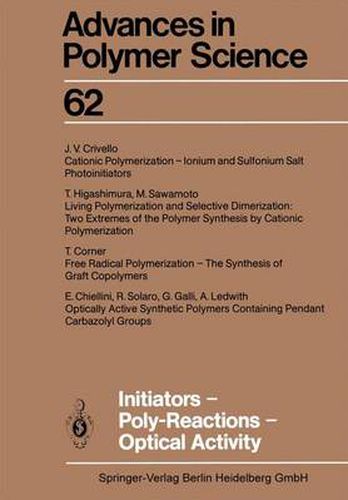 Initiators - Poly-Reactions - Optical Activity