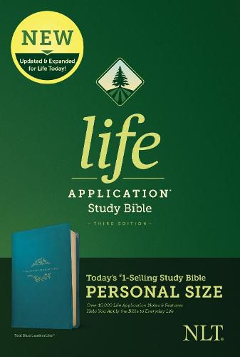 Cover image for NLT Life Application Study Bible, Third Edition, Teal