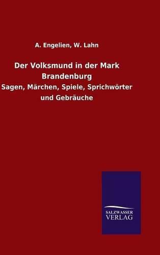 Cover image for Der Volksmund in der Mark Brandenburg