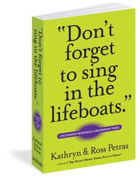 Cover image for Don't Forget To Sing In The Lifeboats (U.S edition)